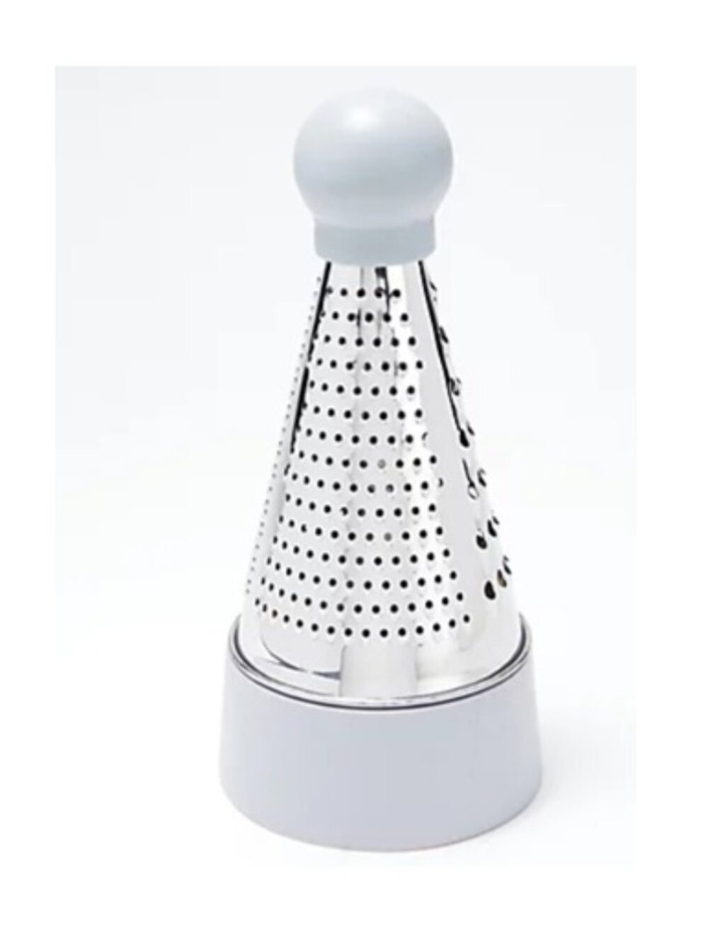 Mad Hungry Stainless Steel 3-Sided Cone-Shaped Grater